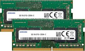 "Samsung" operatyvioji atmintis 16GB (2 x 8GB) DDR4 3200 MHz PC4-25600 (PC4-3200AA) CL22 SODIMM 1Rx16 vieno rango 1,2 V 260 kontaktų atmintis nešiojamiesiems kompiuteriams, nešiojamiesiems kompiuteriams - OEM masinis užsakymas