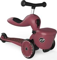 "Scoot & Ride Highwaykick 1 Lifestyle Wildcat 2-in-1" balansinis dviratukas ir paspirtukas vaikams (1-5 m.), su laikymo vieta, reguliuojamu aukščiu, apsauginiu padu, iki 50 kg, "Wildcat" dizainas