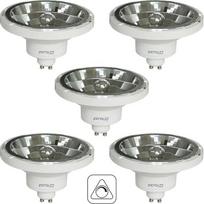 "Sigmaled lighting" - DIMMUOJAMAS LED prožektorius AR111 GU10 - 14 W (110 W halogeninis prožektorius) - neutrali balta LED šviesa (4000 K) - 230 V kintama srovė - 1050 liumenų - 5 vnt.