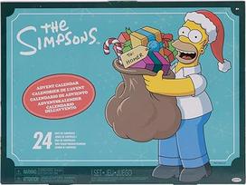 "Simpsonų" advento kalendorius 2024, 24 dienos staigmenų su paslaptingais personažais ir aksesuarais! Maždaug 1,5 colio figūrėlės, puiki dovana vaikams ir kolekcionieriams