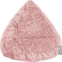 "Sitting Point Fluffy Hearts XL Bean Bag" apie 220 litrų, tamsiai rožinis