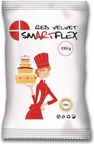 "SmartFlex" raudonasis fondantas tortams dekoruoti Lankstus, minkštas ir lengvai naudojamas - 250 g
