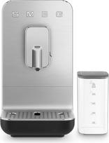"Smeg", BCC13BLMEU Automatinis espreso kavos aparatas, pieno sistema, integruotas kavos malūnėlis, termobloko sistema, 1,4 l, nuimamas lašėjimo stalčius, kompaktiškas dydis, 1350 W, juodas
