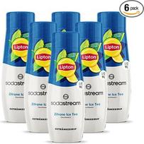 "SodaStream" - "Lipton Ice Tea" citrinų sirupas - 6 x 440 ml
