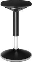 "Songmics" OSC04BK Ergonomiška biuro darbo taburetė 360° pasukama kėdė, kurios aukštis reguliuojamas nuo 50 iki 65 cm, lengvai surenkama, skirta biurui ir studijoms, juoda