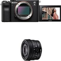 "Sony Alpha 7C" beveidrodis E-Mount pilno kadro skaitmeninis fotoaparatas ILCE-7C (24,2 MP, 7,5 cm (3 colių) jutiklinis ekranas, realaus laiko AF) Korpusas - juodas + objektyvas 40 mm f2,5