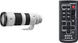 "Sony FE 200-600mm f/5.6-6.3G OSS" | Viso kadro, super teleobjektyvo priartinimo objektyvas (SEL200600G) ir RMT-DSLR2 belaidis nuotolinio valdymo pultas DSLR ir NEX fotoaparatams