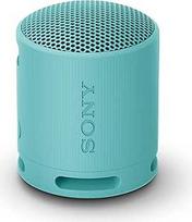 "Sony SRS-XB100" belaidis "Bluetooth" garsiakalbis, nešiojamas, lengvas, kompaktiškas, lauko, kelioninis garsiakalbis, patvarus, atsparus vandeniui ir dulkėms pagal IP67 standartą, 16 valandų veikianti baterija, nešiojimo dirželis, laisvų rankų įranga, mė