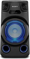 "Sony" MHC-V13 Aukštos kokybės garso sistema 150 vatų galios, "Mega Bass", "Bluetooth" ir NFC, juoda