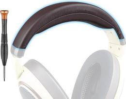 "SOPROM" ausinių rinkinys, skirtas "Sennheiser HD579/HD598/HD598SE/HD598CS/HD598SR/HD599/HD599SE" ausinėms, keičiamoji ausinių pagalvėlės remonto dalis, šokolado rudos spalvos
