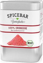 "Spicebar" ekologiškų braškių milteliai, 50 g, liofilizuotų vaisių milteliai, pagaminti iš 100 % braškių, idealiai tinka košėms, kokteiliams, kepiniams arba varškės patiekalams gardinti