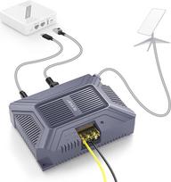 "Starlink" PoE injektorius - 180 W "5-in-1" GigE pasyvusis ir ESD apsauga "Starlink Dishy V2", 1000Mbps "Starlink" Ethernet adapteris su USB ir C tipo maitinimo išvestimi, skirtas "Starlink" standartiniam įjungimui (2 kartos)