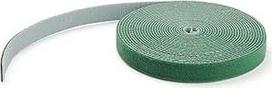 "StarTech.com" 30,5 m velcro juostos ritinys - daugkartinio naudojimo, pagal dydį supjaustyti velcro kabelių raiščiai - pramoninis velcro ritinys / velcro juostos ritinys - velcro juosta kabeliams tvarkyti - žalia (HKLP100GN)