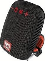 "T&G" nešiojamasis "Bluetooth" dviračio garsiakalbis: Vandeniui atsparus belaidis mini garsiakalbis su laikikliu ant dviračio, 12 valandų atkūrimo laikas, įmontuotas mikrofonas, atsparus smūgiams, skirtas dviratininkams, žygiams pėsčiomis, kelionėms