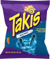 "Takis Blue Heat" 92,3 g aštrių aitriųjų paprikų tortilijų traškučiai