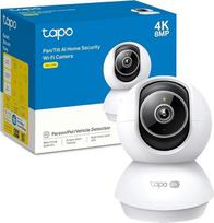 "Tapo C250" 4K vidaus stebėjimo kamera 360°, vietinis AI aptikimas ir judesio sekimas su priartinimu, IR naktinis matymas, privatumo barjero zona, "Micro SD" arba debesies saugykla, naminių gyvūnėlių ir kūdikių monitorius su kamera