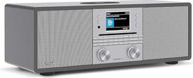 "Technisat DIGITRADIO 650" kompaktiška sistema su 70 W 2.1 garsiakalbių sistema (muzikos sistema su internetiniu radiju, DAB+, FM, CD grotuvu, "Bluetooth", programėlių valdymu, "Qi" įkrovimo stotele, "Spotify" ir "Amazon Music")