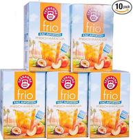 "Teekanne Frio Peach Passion Fruit", 10 vnt. (10 x 18 arbatos maišelių), 10 x 45 g