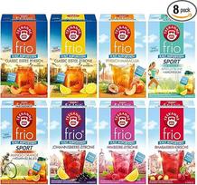 "Teekanne Frio Mix of 8", gaivus vaisių gėrimas be cukraus (8 x 45 g)