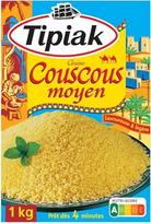 "Teepee" - Kuskusas vidutinis 1 kg - krakmolingų produktų tradicija - 1000 g delikatesų - 4 vnt. pakuotė