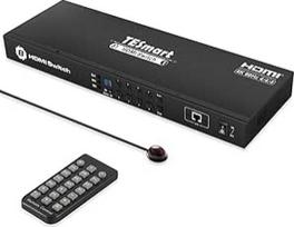 "TESmart" HDMI jungiklio skirstytuvas 2/3/4/5/8/16 prievadų palaiko HD 4K 3D 1080P Xbox/PS4/HDTV/Blu-Ray/DVD/DVR grotuvui ir kt.