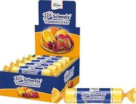 "Tex-Schmelz" gliukozės sodo vaisių mišinys - 1500 g biri pakuotė - natūrali vaisinė gliukozė, be glitimo ir laktozės, 20 x 75 g
