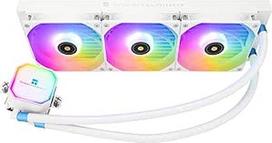 "Thermalright Frozen Prism 360 White ARGB AIO vandens aušintuvas, skystas CPU aušintuvas, 3 × 120 mm PWM ventiliatorius, vandens aušinimo sistema, 1850 aps/min, suderinamas su AMD/AM4/AM5 ir "Intel