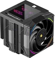"Thermalright Phantom Spirit 120 Digital EVO CPU aušinimo ventiliatorius 7 šiluminiai vamzdeliai Dvigubas 120 mm PWM ventiliatorius Skaitmeninis ekranas ant dangtelio, skirtas AM4/AM5/Intel LGA1700/1851/1150/1151/1200, PC aušintuvui