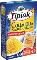 "Tipiak" - Kuskuso maišeliai maistui gaminti 500 g - 4 vnt. pakuotėje - parduodami rinkinyje