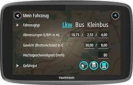 "TomTom GO Professional 520" navigacijos įrenginys sunkvežimiams, furgonams ir autobusams (atnaujinimai per "Wi-Fi", 12,7 cm (5 coliai), pranešimai išmaniesiems telefonams, visą gyvenimą galiojantys Europos žemėlapių atnaujinimai, visą gyvenimą galiojanty