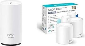 "TP-Link Deco X50 Wi-Fi 6 Mesh WiFi" rinkinys, lauko (1 pakuotė) ir vidaus (2 pakuotės)
