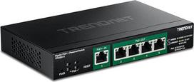 "TRENDnet" 5 prievadų "Gigabit PoE++" valdomas komutatorius su PoE maitinimu, TPE-B541