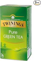 "Twinings Green Teas" žaliosios arbatos "Pure Green Tea" - 3 x 25 maišeliai