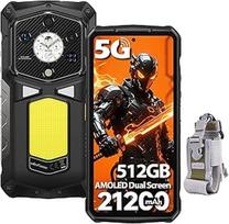 "Ulefone Armor 29 Pro" lauko mobilusis telefonas 5G AI išmanusis telefonas 32GB + 512GB/SD-2TB, 6,67 colių FHD+ 120Hz AMOLED + 1,04" subekranas "Android 15", 21200mAh 120W su 1000LM LED apšvietimu, 50MP + 64MP naktinis matymas
