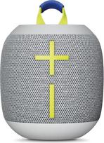"Ultimate Ears Wonderboom 4" nešiojamasis vandeniui atsparus "Bluetooth" garsiakalbis su turtingu gyliu ir 360 laipsnių garsu, atsparus dulkėms, plūduriuojantis garsiakalbis, kurio veikimo nuotolis - 40 m, baltos spalvos