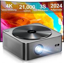 "Ultimea" 5G "WiFi" "Bluetooth" projektorius 1080P, namų kino projektorius [700 ANSI], išmanusis projektorius su automatiniu fokusavimu ir skaitmenine trapecijos korekcija, lauko projektorius, skirtas "iOS" / "Android" telefonui / televizoriui / nešiojama