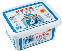 "Vassilitsa Feta" avių sūris, 1 x 400 g pakuotė, graikiškas feta sūris, pagamintas iš 70 % avių ir 30 % ožkų pieno sūryme, 43 % riebumo, avių ir ožkų sūris, aukščiausios kokybės iš Graikijos