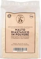 "Veggy Duck" - diastatinis kepimo salyklas (400g) | fermentų aktyvumas ir didelis skaidulų kiekis | pagamintas tik iš miežių salyklo | natūralus miltų priedas, užtikrinantis geresnę mielių fermentaciją ir rauginimą | pagamintas Italijoje