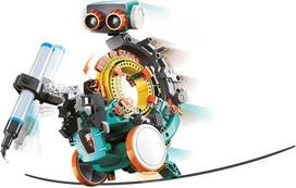 "Velleman" robotų konstravimo rinkinys, robotų programavimo mokymasis "5-in-1" žaislas robotas STEM konstravimo žaislas