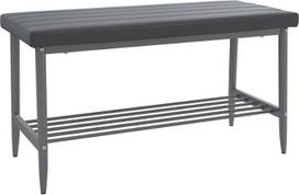 "Vicco Grand Bench Grey" 85 x 35 cm, skirtas naudoti kaip valgomojo komplektas virtuvėje arba valgomajame