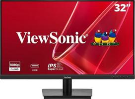 "ViewSonic VA3209M" 32" IPS Full HD 1080p monitorius su plonu rėmeliu, 75 Hz Eye Care HDMI VGA įvestys namams ir biurui