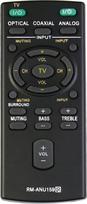 "Vinabty" pakaitinis nuotolinio valdymo pultas RM-ANU159 RMANU159 Suderinamas su "Sony" garso sistemomis ir "Sony" televizorių modeliais HTCT60, HT-CT60, SA-CT60, SACT60