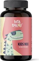 "Vitasauri Kids Mix" vitaminai vaikams - Dino vaisių gumytės su vitaminais ir mineralais - be cukraus ir skanios - didelis biologinis prieinamumas - 60 vnt. pakuotė 60 arba 30 dienų