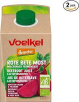 "Voelkel" ekologiškos burokėlių sultys, tiesioginės sultys, fermentuotos pieno rūgštimi (2 x 500 ml)