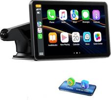 "Volam" belaidis "Carplay" "Android" automobilio ekranas su 7 colių jutikliniu ekranu, "Carplay" ekranas su "Mirror Link", tiesiogine navigacija, muzikos atkūrimu, "Siri", "G00gle" balso asistentu, "Bluetooth 5.0", AUX, FM