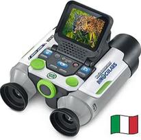 "VTech" interaktyvūs vaizdo žiūronai vaikams su 6 žaidimo režimais, spalvotu LCD ekranu, daugiau kaip 700 integruotų BBC turinio elementų, naktiniu matymu, italų kalba, su baterijomis, 5-12 metų amžiaus
