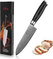 "Wakoli" 1DM-SAN-MIK "Santoku" peilis japoniškas damaskinis plienas