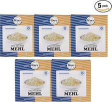 "Werz" soros viso grūdo miltai be glitimo, 5 vnt. (5 x 1000 g) - ekologiški