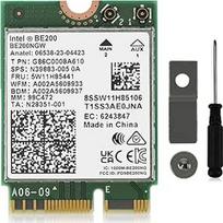 "WiFi 7 BE200NGW", 8774Mb/s "Bluetooth 5.4" trijuostis Mu-MiMO 802.11be NGFF M.2 WiFi tinklo adapteris nešiojamajam kompiuteriui, veikia tik su "Windows 11" 64 bitų operacine sistema