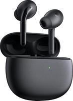 "Xiaomi Buds 3" "Bluetooth" ausinės į ausis (aktyvus triukšmo slopinimas, skaidrumo režimas, aukščiausios kokybės "Hi-Fi" garsas, iki 32 valandų baterijos veikimo laikas su belaidžio įkrovimo dėklu, IP55), juodos spalvos, vieno dydžio